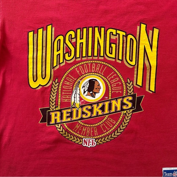 Vintage 1990s Washington Redskins Graphic Tee - Picture 2 of 11